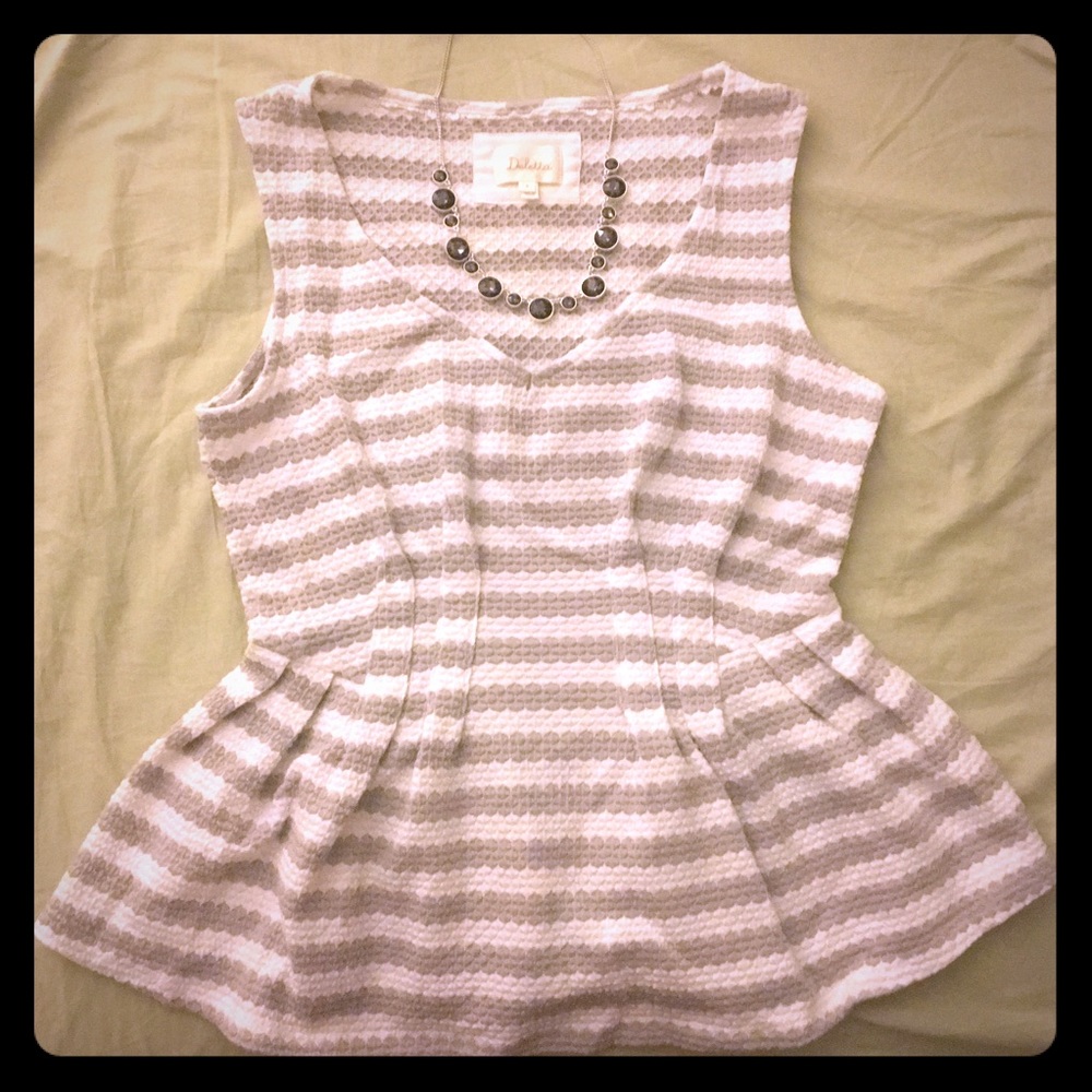 Anthropologie sleeveless top!